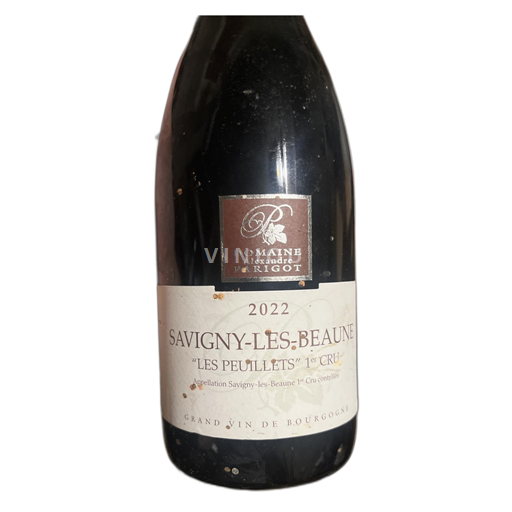 Bourgogne Savigny-lès-beaune Domaine Alexandre Parigot Les Peuillets 2022