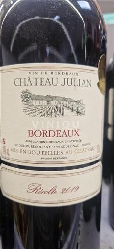 Burdeos Bordeaux Château Julian 2019
