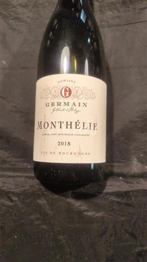Borgogna Monthélie Domaine Germain 2018
