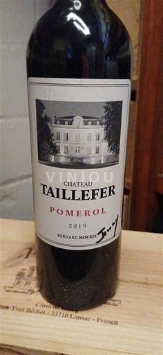 Bordeaux Pomerol Château Taillefer 2019