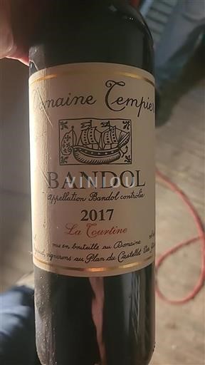Provence Bandol Domaine Tempier La Courtine 2017