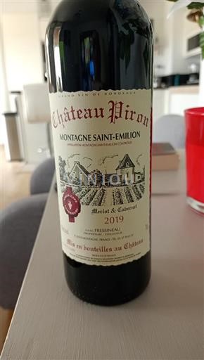 Bordeaux Montagne-saint-émilion Château Piron 2019