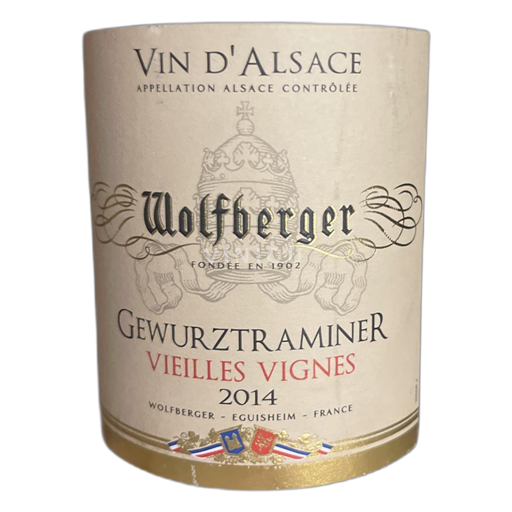 Alsace Ikke specificeret Wolfberger Gewurztraminer Vieilles Vignes 2014