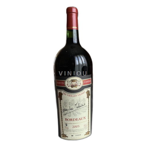 Bordeaux Jean-Luc Malauvie Les Vieilles Vignes 2003