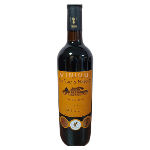 Bordeaux Médoc Château Les Trois Manoirs Cru Bourgeois 2016