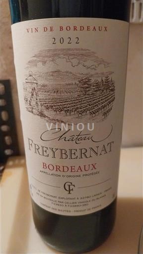 Bordeaux Château Freybernat 2022