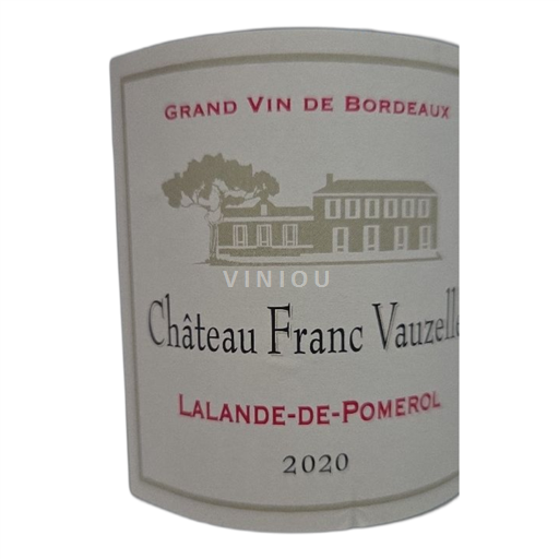 Bordeaux Lalande-de-pomerol Château Franc Vauzelle 2020