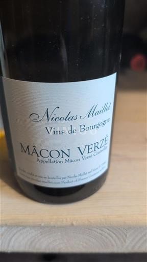 Bourgogne Mâcon og mâcon-landsbyer Nicolas Maillet 2021