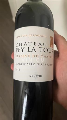 Bordéus Bordeaux Superior Château Pey La Tour Réserve du Château 2018
