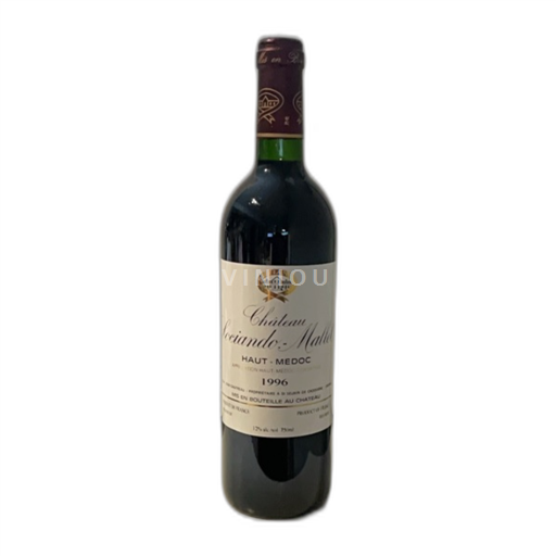 Bordeaux Haut-Médoc Château Sociando-Mallet 1996