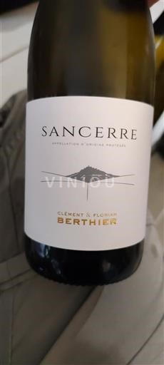 Údolí Loiry Sancerre Clément & Florian Berthier 2023