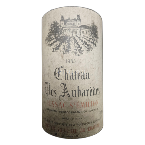 Bordeaux Château des aubaredes  1985