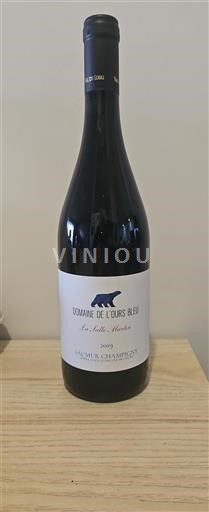 Loire-dalen Saumur-Champigny Domaine de l'Ours Bleu La Salle Martin 2019