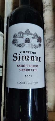 Bordeaux Saint-Émilion Château Simard 2009