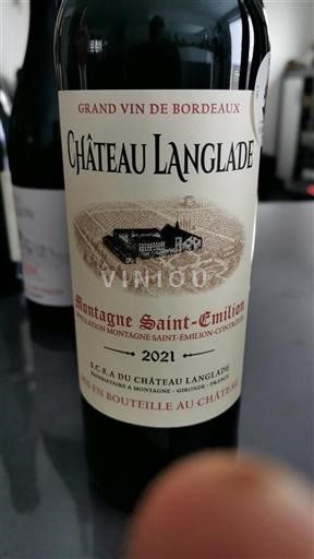 Bordeaux Montagne-saint-émilion Château Langlade 2021