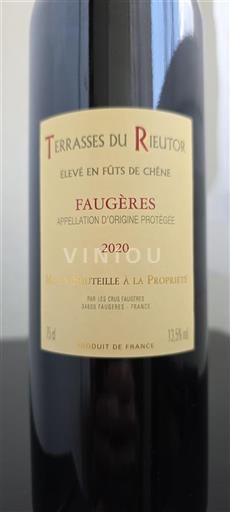 Languedoc Faugères Terrasses du Rieutor 2020