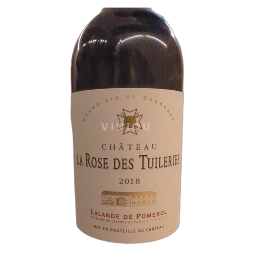 Bordeaux Lalande-de-pomerol Rose des Tuileries  2018