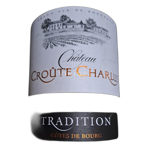 Bordeaux Côtes-de-bourg Château Croûte Charlus Tradition 2014
