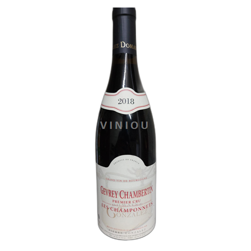 Bourgondië Gevrey-Chambertin Pierre Gonzales Les Champonnets 2018
