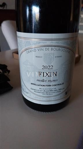 Burgundsko Fixin Armelle et Jean-Michel Molin Vieilles Vignes 2022