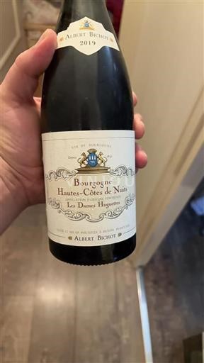 Burgundsko Hautes Côtes de Nuits Albert Bichot Les Dames Huguettes 2019