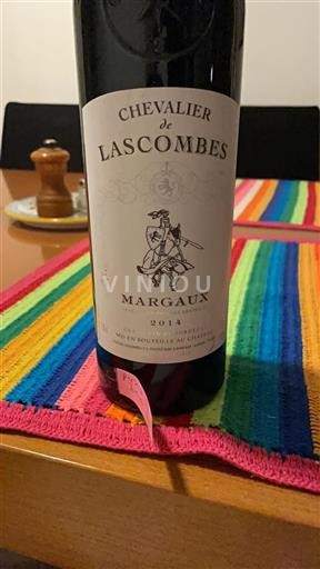 Bordeaux Margaux Château Lascombes Chevalier de Lascombes 2014