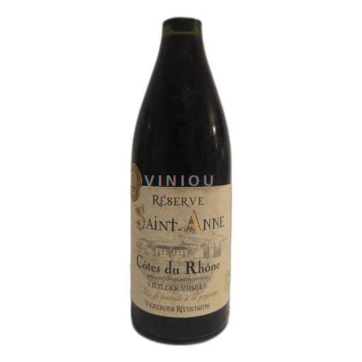 Rhônevallei Côtes-du-rhône Les vignerons des terres du Roi RESERVE Saint Anne 2020