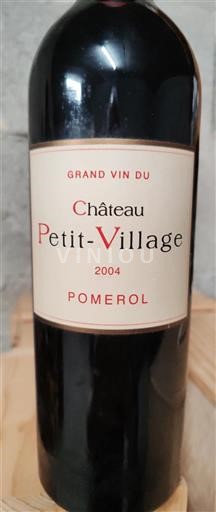 Bordeaux Pomerol Château Petit-Village 2004