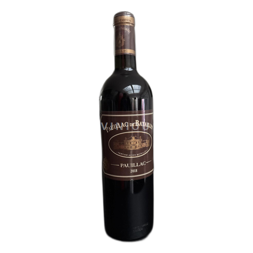 Bordeaux Pauillac Pauillac de Batailley 2018