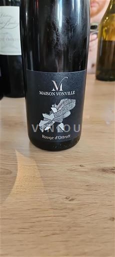 Alsácia Não especificado Maison Vonville Rouge d'Ottrott Não Sazonado