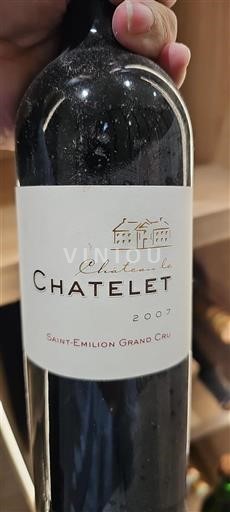 Bordeaux Saint-Émilion Grand Cru Château le Chatelet 2007