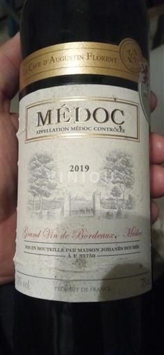 Bordeaux Médoc La Cave d'Augustin Florent 2019