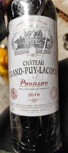 Burdeos Pauillac Château Grand-Puy-Lacoste 2016
