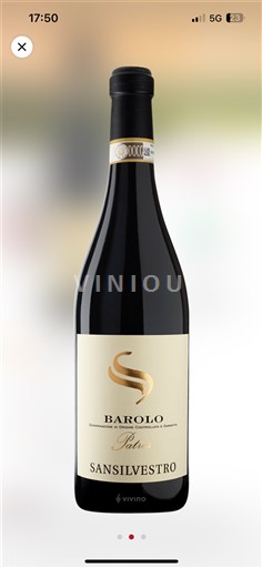 Piemonte Barolo Sansilvestro Patres 2020