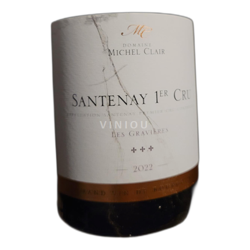 Bourgogne Santenay Domaine Michel Clair Les Gravières 2022