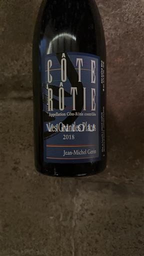 Vallée du Rhône Côte-rôtie Jean-Michel Gerin Les Grandes Places 2018