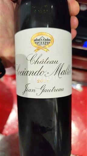 Bordeaux Haut-Médoc Château Sociando-Mallet Jean Gautreau 2013