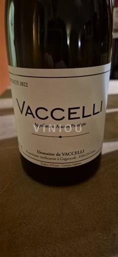 Korsika Ajaccio Domaine Vaccelli 2022