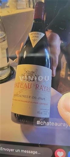 Údolí Rhôny Châteauneuf-du-Pape Château Rayas Réserve 2008