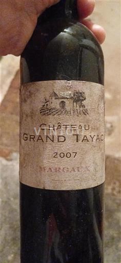 Bordeaux Margaux Chateau Grand Tayac 2007