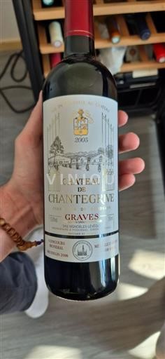 Bordeaux Graves Château de Chantegrive 2005