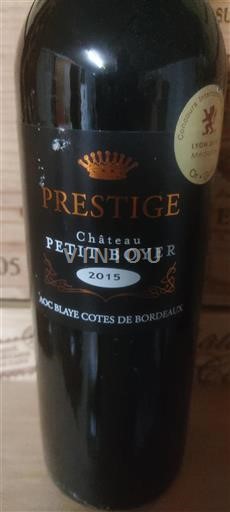 Bordeaux Blaye-côtes-de-bordeaux Château Petit Boyer Prestige 2015