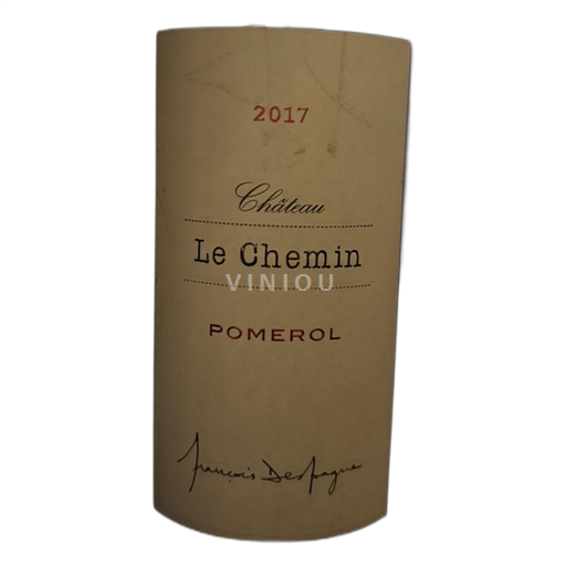 Bordeaux Pomerol Château Le Chemin 2017