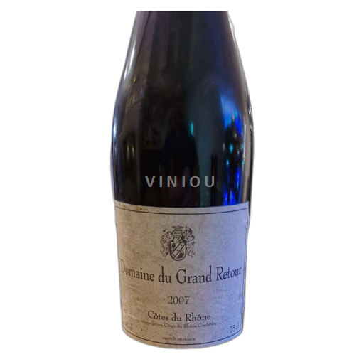 Rhônevallei Côtes-du-rhône Domaine du Grand Retour 2007