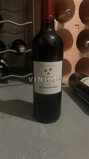 Vin Rouge sec Château Les Abeilles 2017 France Bordeaux Saint-Georges-Saint-Émilion