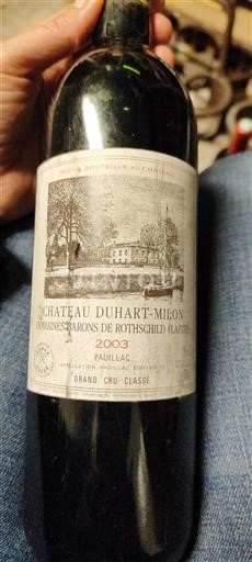 Burdeos Pauillac Château Duhart-Milon 2003