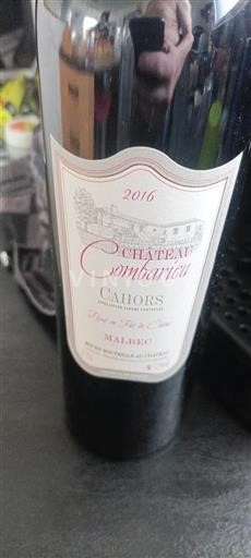 Sud-Ouest Cahors Château Combarieu 2016