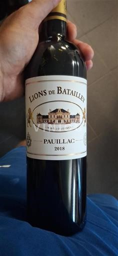 Burdeos Pauillac Lions de Batailley 2018