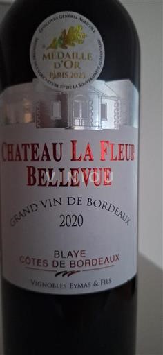 Bordeaux Blaye-Côtes-de-Bordeaux Chateau La Fleur Bellevue 2020
