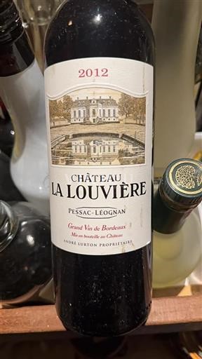 Bordeaux Pessac-Léognan Château La Louvière 2012